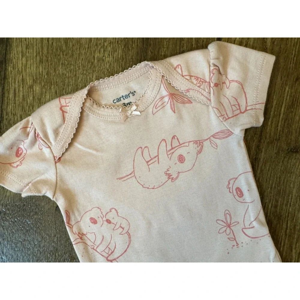 Carters Baby Girl 3 Months Outfits Ruffled Pants Jeans Shirts Spring Clothes Lot